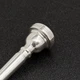 Bach 5C Silver Trumpet Mouthpiece with Custom Engraved Celtic Knot NEW