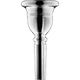Laskey Protege Series European Shank Tuba Mouthpiece in Silver