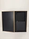 Thinborne Black Case compatible w/Samsung Galaxy Z Flip 7 600D carbon f.textures