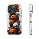 Halloween Pumpkin Skull Tough Case For IPhone , Phone Cover Protective