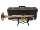 YAMAHA YTR-3320 Trumpet Red Brass Bell 1980s Vintage w/ Case, Mouthpiece Used