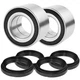 Fits Honda TRX350FE Rancher ATV Bearing Seals Kit Both Sides Front Wheel 2000-06
