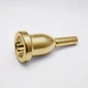 Genuine Bach 24K Gold Tuba/Sousaphone Megatone Mouthpiece, 25 NEW! Ships Fast!
