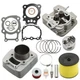 Top End Kit 350CC Cylinder Head Piston Kit For Honda Rancher TRX350 2000-2006