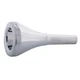 King baritone/trombone mouthpiece thin tube K-BAR silver plated marching brass