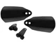 Memphis Shades Black Motorcycle Hand Guards (MEB7216)