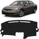 KUST Black Dash Cover Mat for Nissan Altima 2007-2012 Left Hand Driving Polyeste