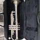 Anaxa Trumpet Silver Plated 3-Valve Piston w/ Case, Finger Hook 0874105