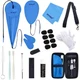 Saxophone and Clarinet Cleaning Kit with Cork Grease, Swab, Cloth, and More