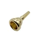 Missmore Trombone Mouthpiece 6 1/2AL Gold，Gold Plated