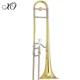 XO 1632GL-LT Professional Gold Lacquered Yellow Brass Tenor Trombone With Case