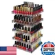 J Jackcube Design Nail Polish Organizer 5 Tier Acrylic 360 Rotating Display