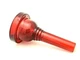 KELLY-12C - Small-shank Trombone/Baritone Lexan-Mouthpiece - Crystal-Red