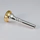 Genuine Marcinkiewicz 24K Gold Rim & Cup Cornet Mouthpiece, 6/10.5C NEW!