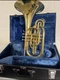 Bach Bb Cornet Brass (Mellophone) with Case, No Mouthpiece, S#:401214