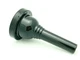 KELLY-12C - Small-shank Trombone/Baritone Lexan-Mouthpiece - Jet-Black