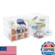 Idesign Stackable 3-Drawer Makeup Organizer For Bathroom Or Vanity Storage -