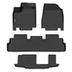 GINOWY-Floor Mats for Nissan Pathfinder 8 Passenger 2022-2025 2026 & Infiniti...