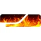 Jupiter MyCase Removable Decal - Trumpet Inferno
