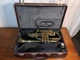 Vintage Holton Collegiate Cornet model C605 W/Case Brass