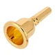 Denis Wick 5ABL Heritage 24K Gold Large Shank Trombone Mouthpiece NEW!