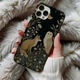 Fox Owl Phone Case Dark Botanical Forest Animals Tough Case For Iphone