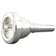 Yamaha Standard Series Small Shank Trombone Mouthpiece in Silver 48D