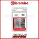 07BB19SR FRONT BRAKE PADS BREMBO SR VICTORY KING PIN 1633 2006