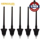 5-PACK Hercules DS504B Deluxe Velvet Covered Peg for Piccolo