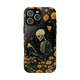 Skeleton Reading Book Tough Case For IPhone , Phone Cover Protective Best Gift