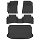 GINOWY-Floor Mats & Cargo Liner for Hyundai Venue 2020-2025 2026 (for Cargo T...
