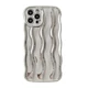 iPhone 12 Pro Silver Phone Case Soft Silicone Dirt Scratch Drop Resistant