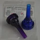 Kelly Mouthpieces 12C Trombone Mouthpiece - Crystal Purple, New!