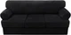 Sofa Cover 4 Piece T Cushion Sofa Slipcovers Velvet Couch Cover Furniture Protec