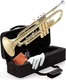 Mendini By Cecilio Bb Trumpet - Trumpets for Beginner or Advanced Student w/Case