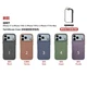 Magnetic Case for iPhone 17 Pro Max, Cloth Style with AI Button Cutout