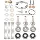 1Set Yootones Trumpet Repair Kit Trumpet Finger Buttons Valve Cap Screw Drain Va