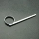  Bach Trumpet Models TR305SBP/TR300HS/TR300H2S Finger Ring, Silver Plated BK9