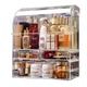 Moochi Clear Professional Large Cosmetic Makeup Organizer Bathroom Storage