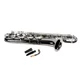 Allora ABS-550 Paris Baritone Sax Black Nickel Body, Silver Keys 197881361242
