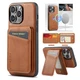 For Apple iPhone 17 Pro Max 16 15 14 13 12 11 Phone Cover Leather Magnetic Case
