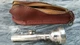 VINTAGE VINCENT BACH CORP. 3C TRUMPET MOUTHPIECE with Leather Case.