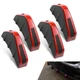 Dogary 4 PCS Car Lower Bumper Lip Diffuser, Anti-scratch 4 PCS, Red 