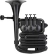 NUVO Plastic wind instrument in the key of Bb/C jHorn jHorn BlackBlack N610JHBBK