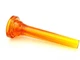 Kelly Mouthpieces Trumpet 7C Mouthpiece Crystal Orange