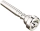 Bach back trumpet mouthpiece 9c silver plating finish