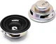 Gikfun 4Ohm 40mm Diameter 3W Full Range Audio Speaker Stereo Woofer Black 