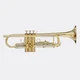 Blessing BTR-1287 Bb Student Trumpet - Clear Lacquer
