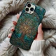 Tree Of Life Phone Case Stained Glass Style Nature Lover Tough Case For Iphone