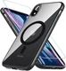 Hensinple for iPhone XR Case Magnetic, Phone with Screen Black 